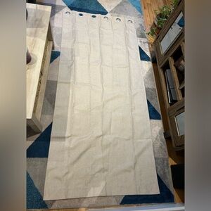 Tan curtain panels (SET OF 2)